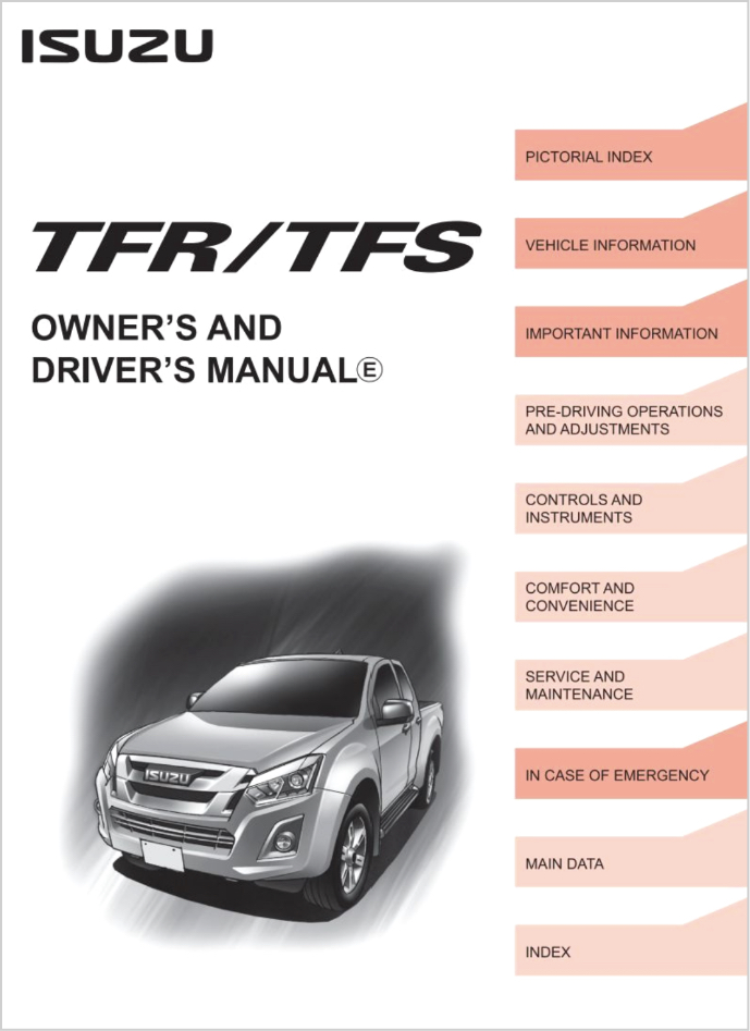 isuzu owners manual pdf