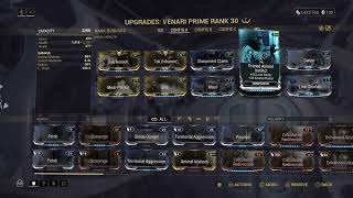 warframe venari build