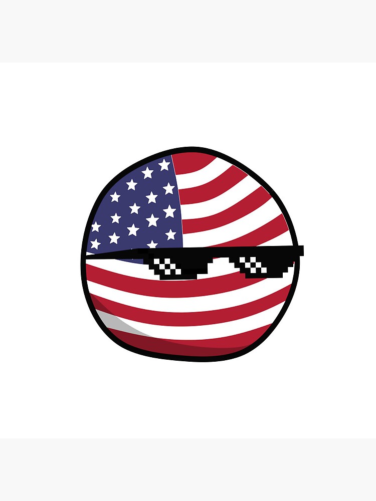 countryballs estados unidos