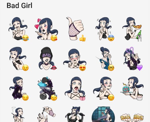 telegram sex stickers