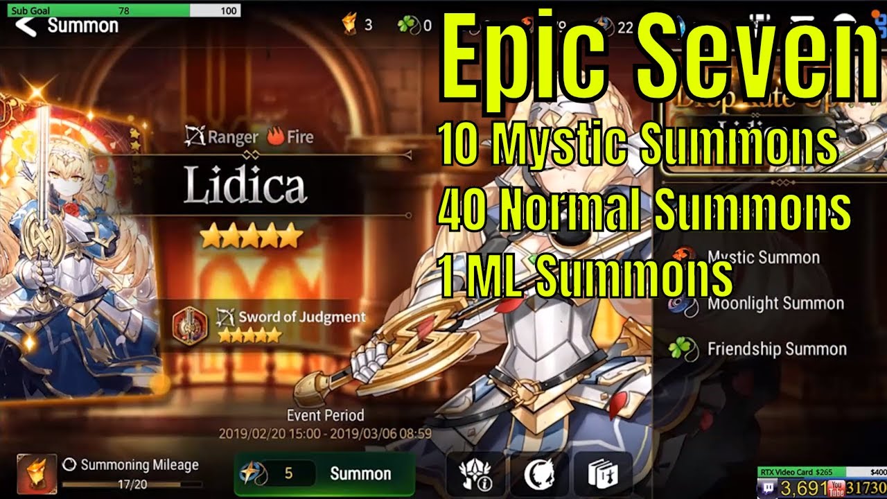 epic seven mystic summon