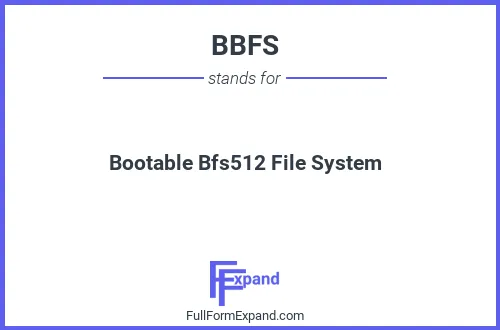 meaning of bbfs