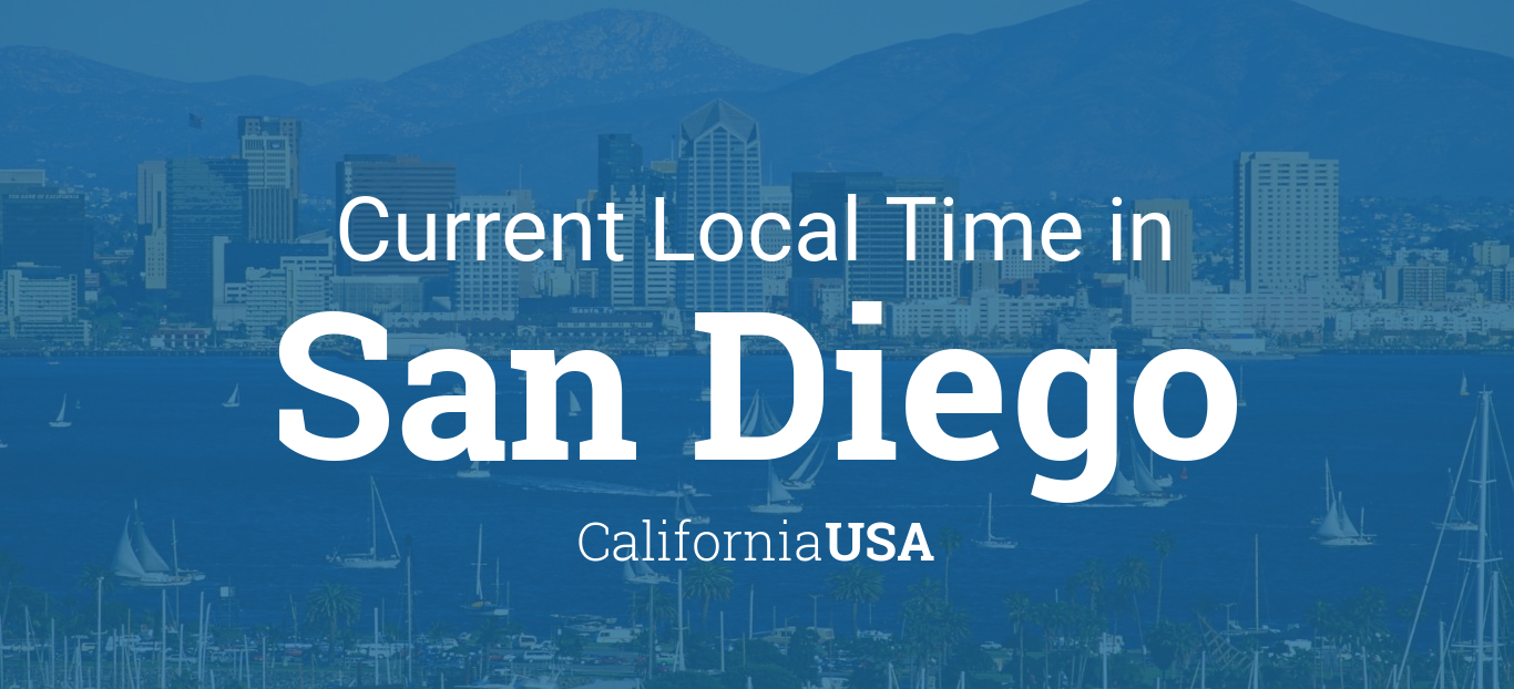 california local time now