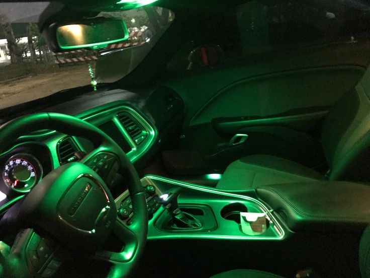 dodge challenger interior lights