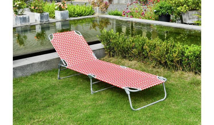 foldable sun lounger