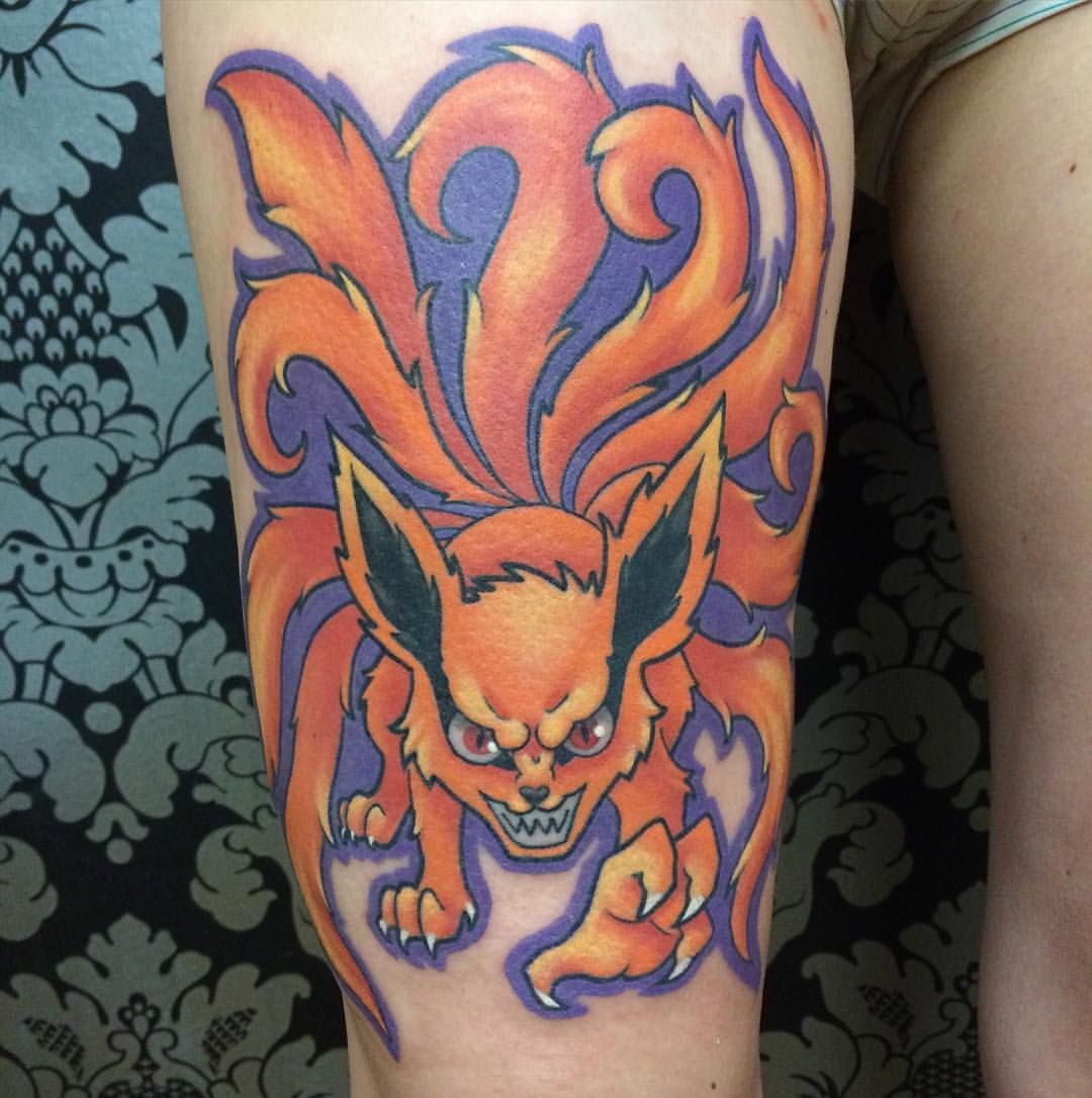 nine tailed fox tattoo