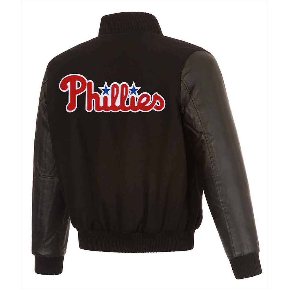 phillies black jacket