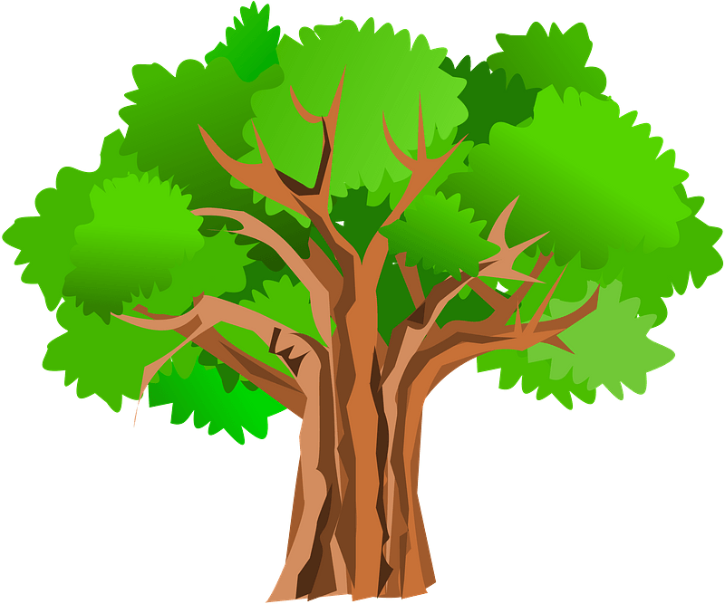 tree leaves clipart