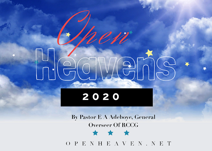 today rccg open heaven