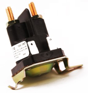 solenoid for a riding lawn mower