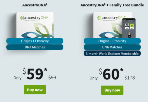 ancestry dna sale $59