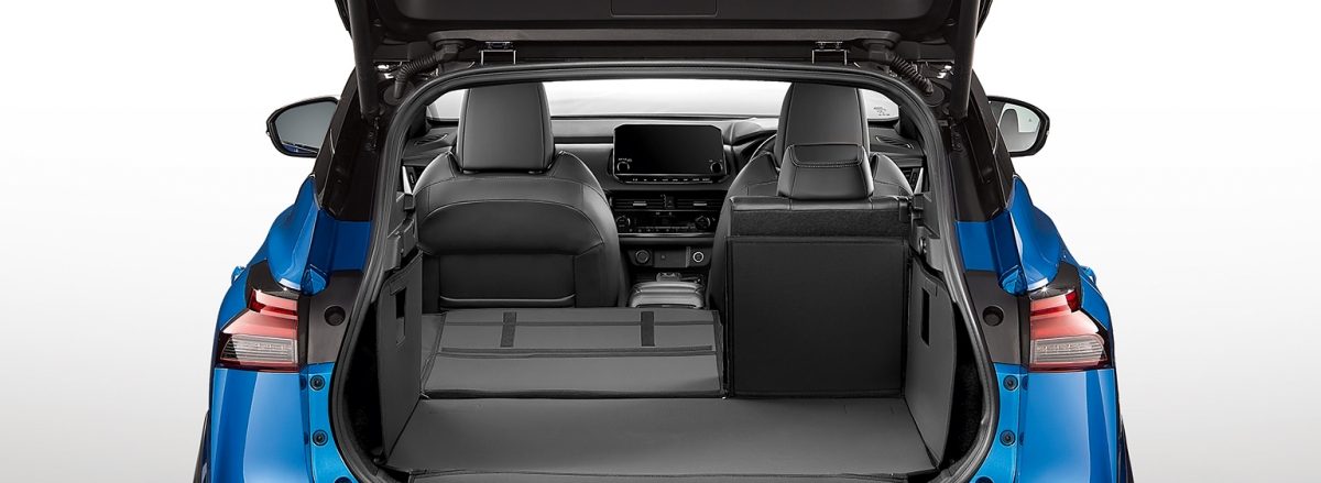 nissan qashqai boot measurements