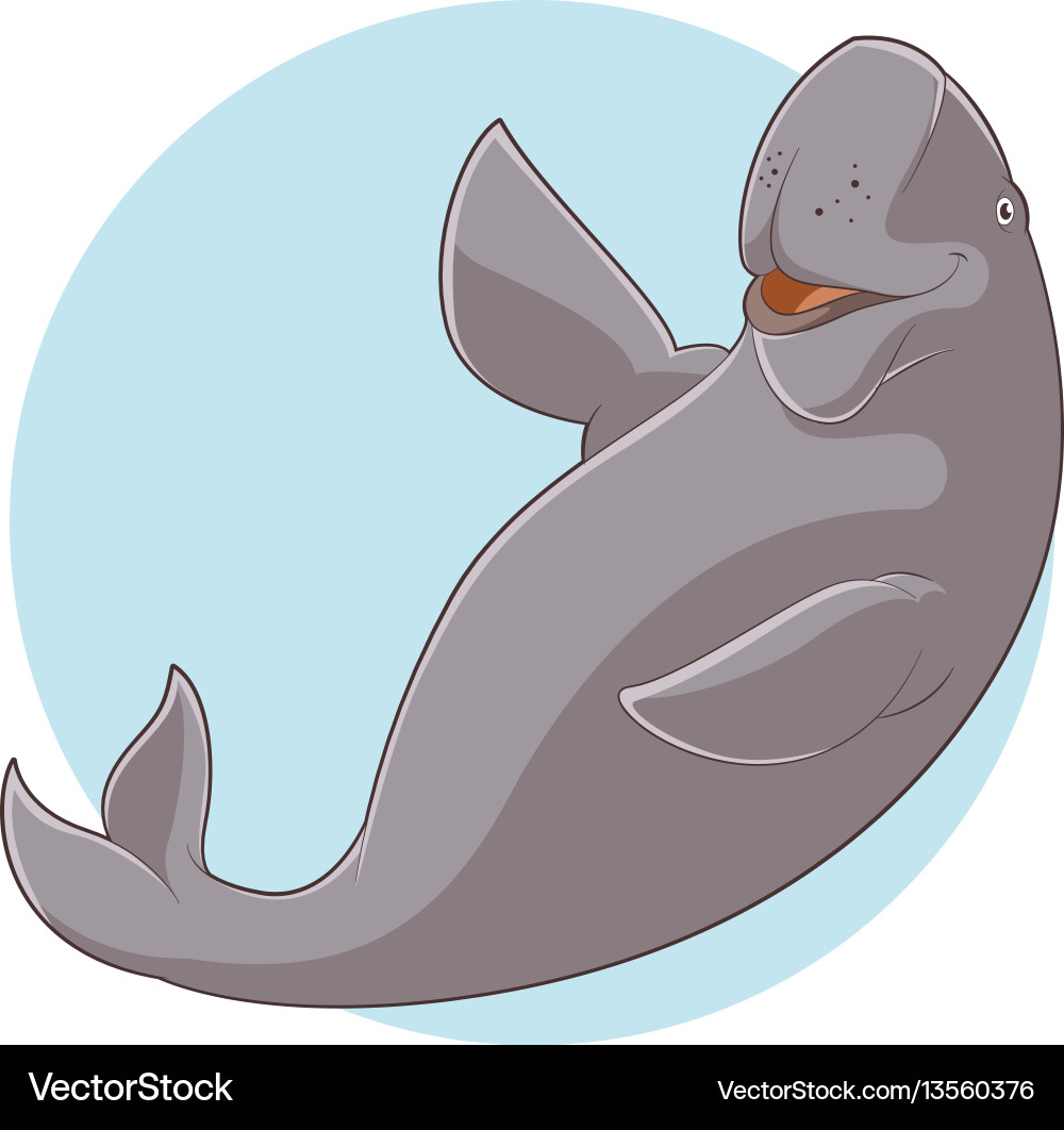 dugong cartoon