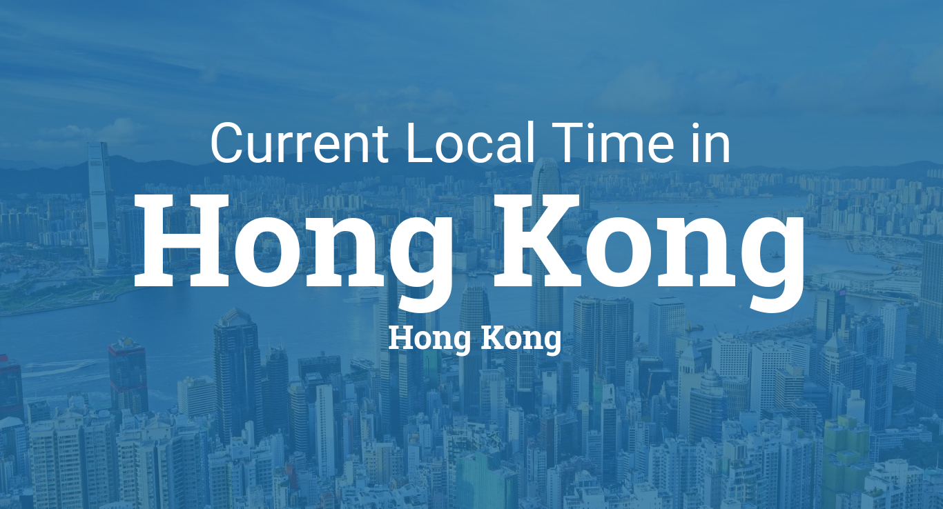 current time in hong kong