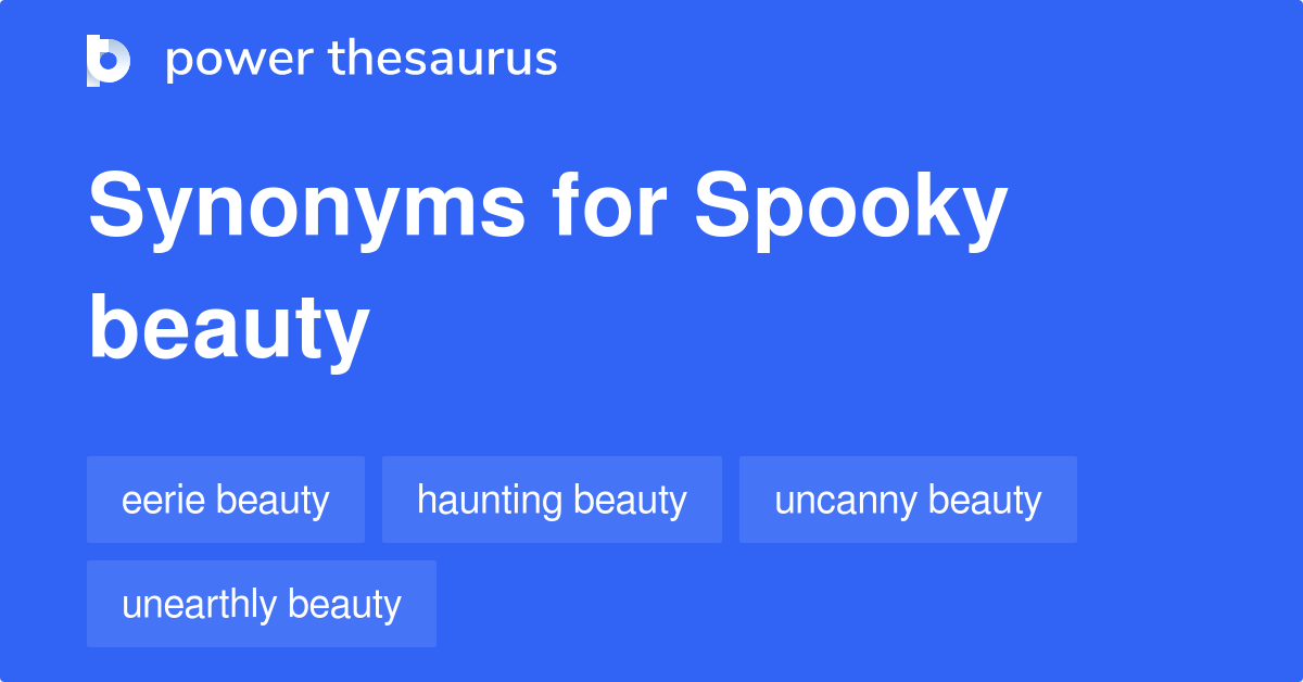 synonyms for spooky