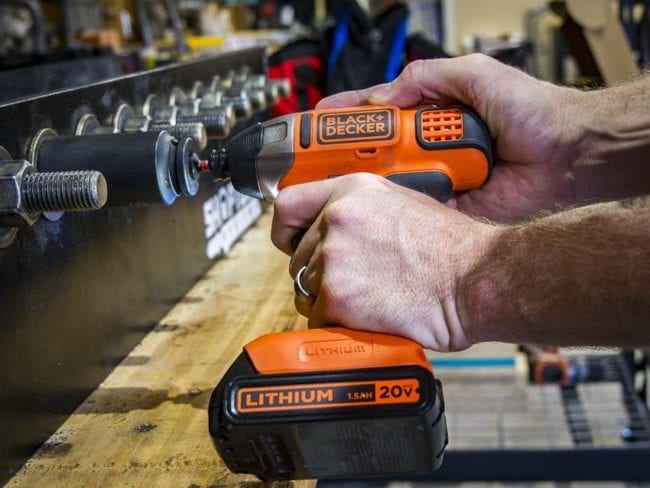 black decker impact driver