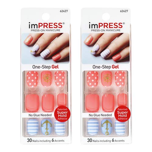 impress one step gel nails