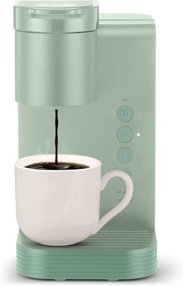 green colored coffee makers