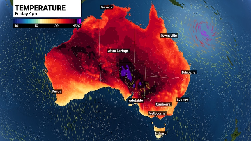 a second heatwave is forecast to hit australia this weekend.