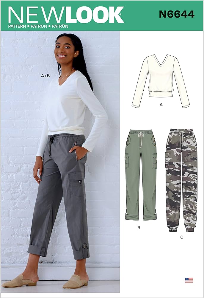 cargo trousers sewing pattern