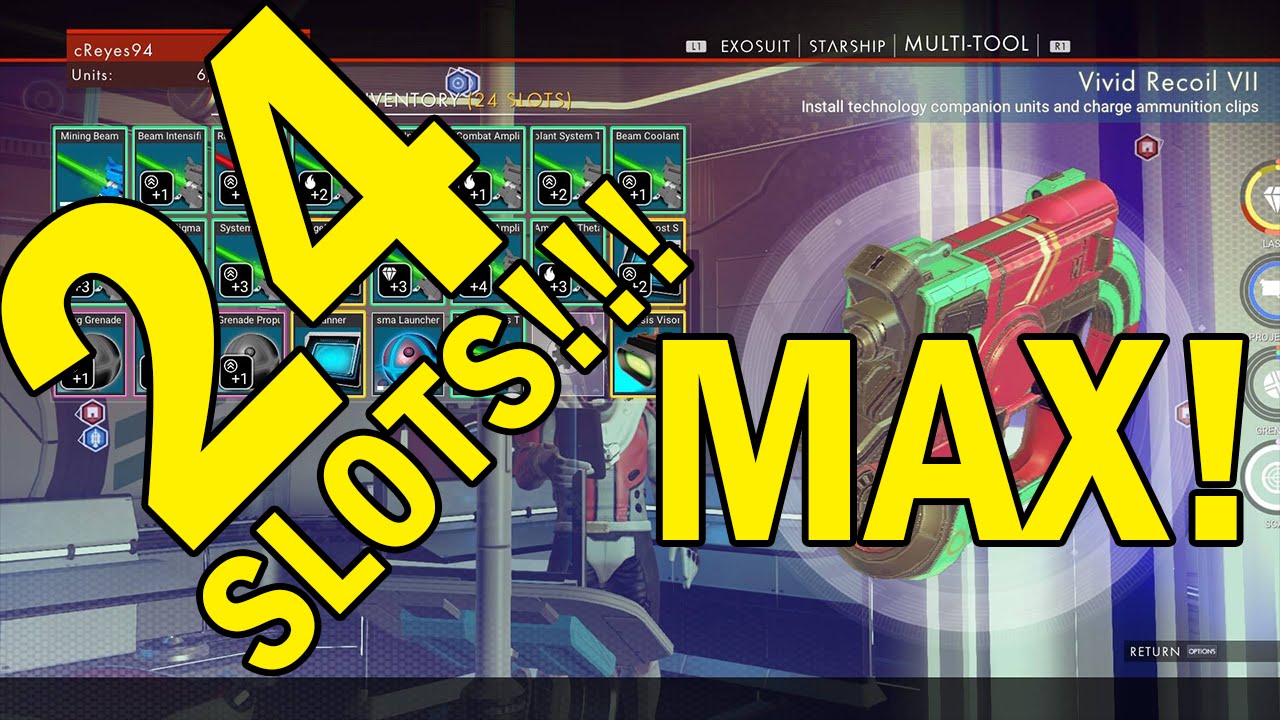 no mans sky multi tool slots