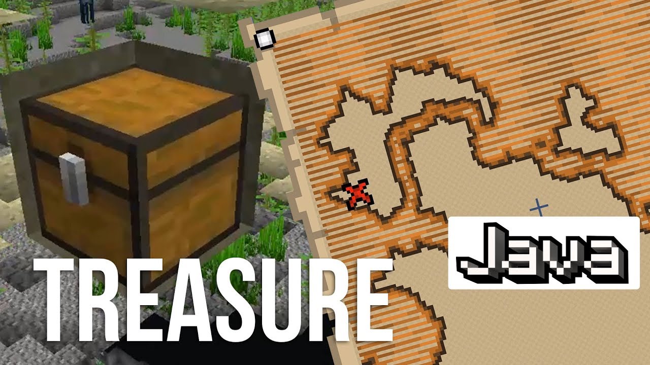 how deep down are treasure chests in minecraft