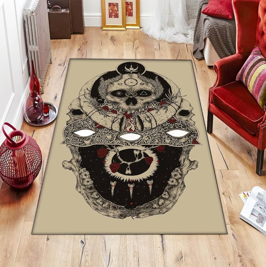 satanic rug