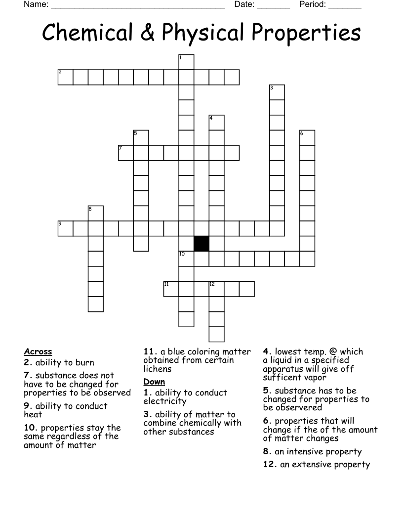 extensive property crossword clue