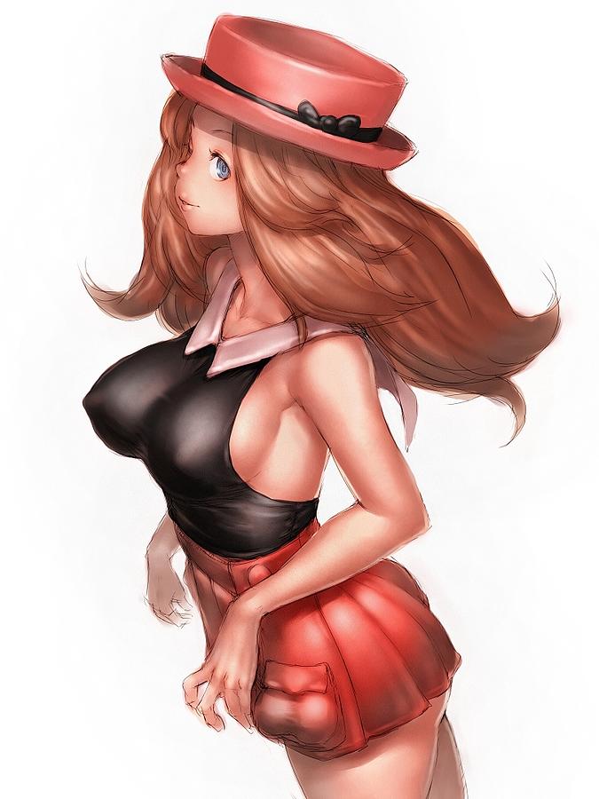 serena pokemon hot