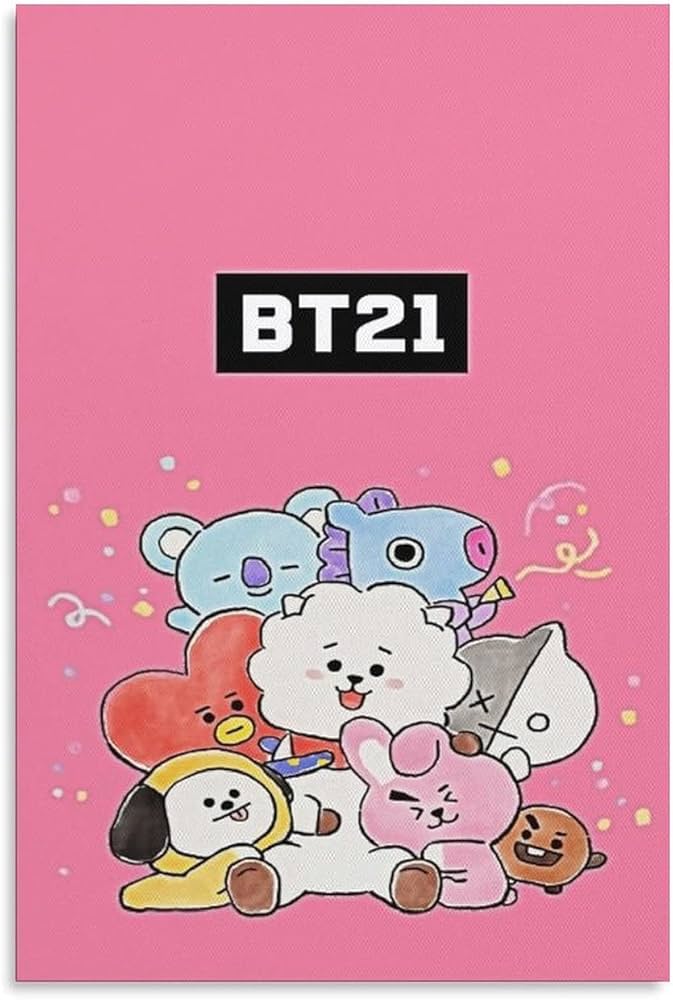 bt21 dibujos