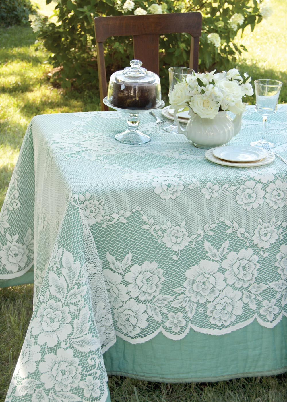 lace tablecloth