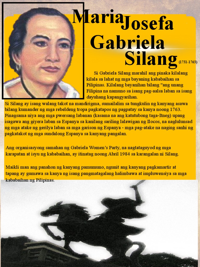 ano ang ginawa ni gabriela silang