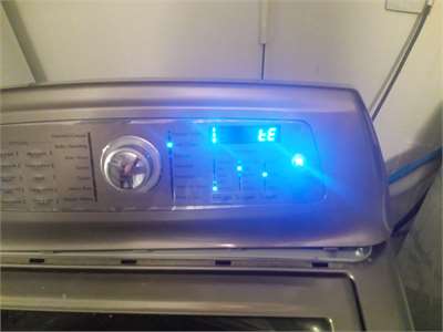 le code on kenmore elite washer