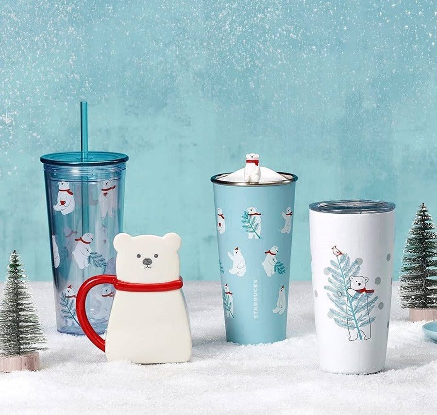 starbucks polar bear cup