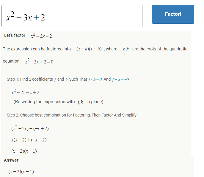 factor completely calculator with steps