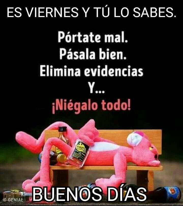 viernes gracioso buenos dias