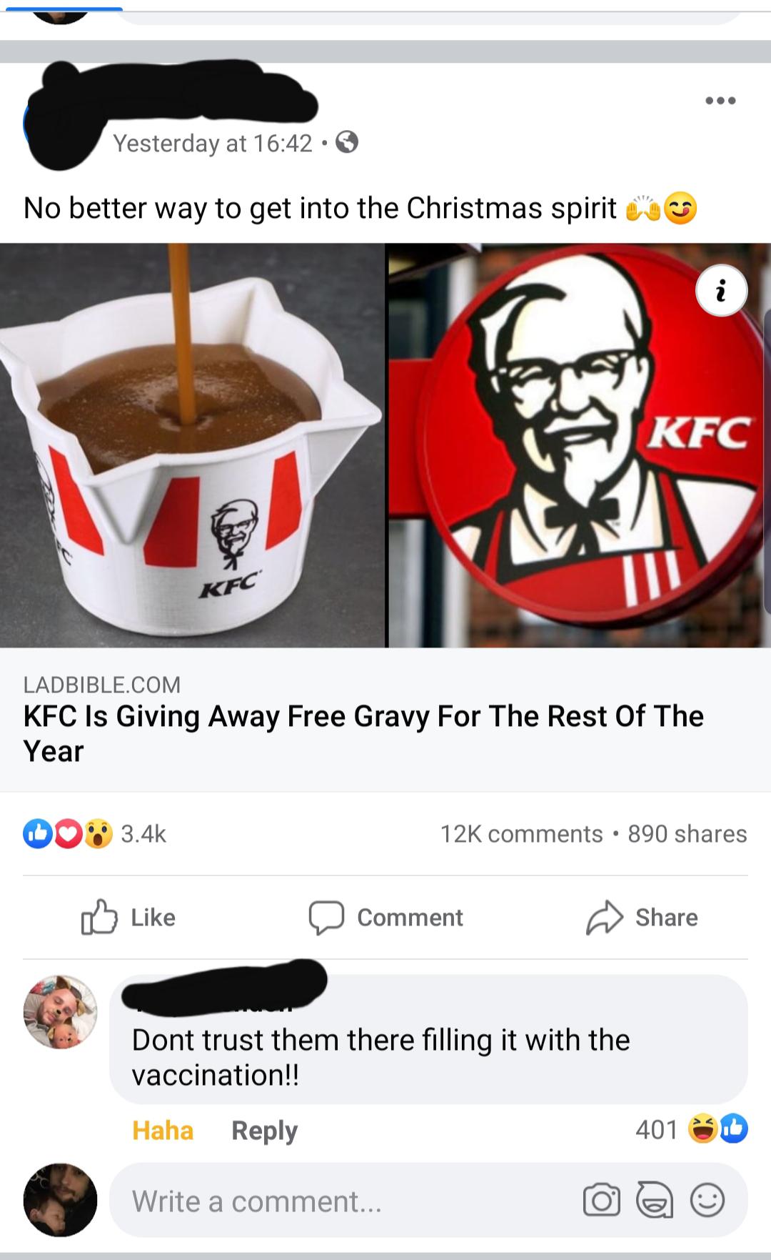 kfc meme