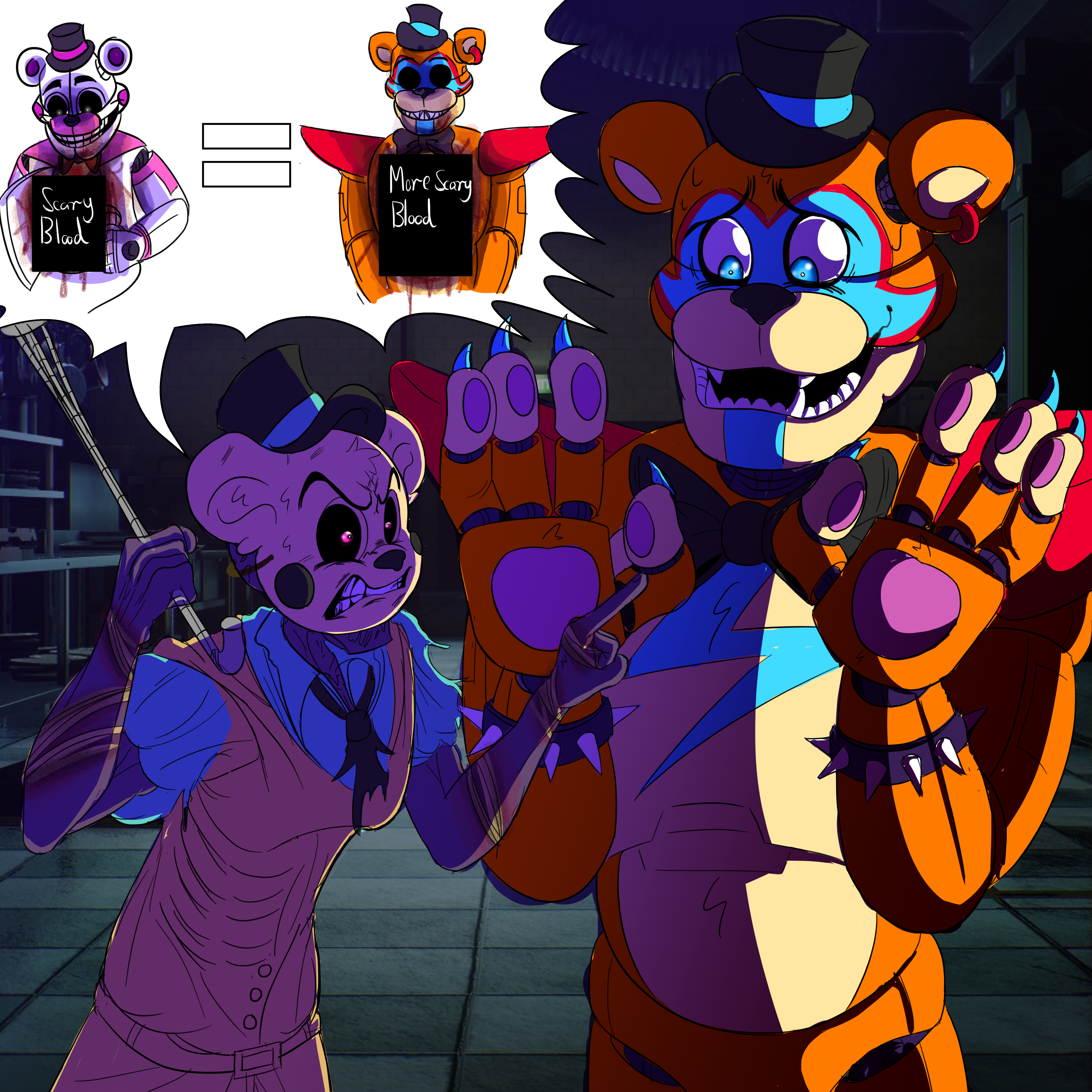 is glamrock freddy michael afton