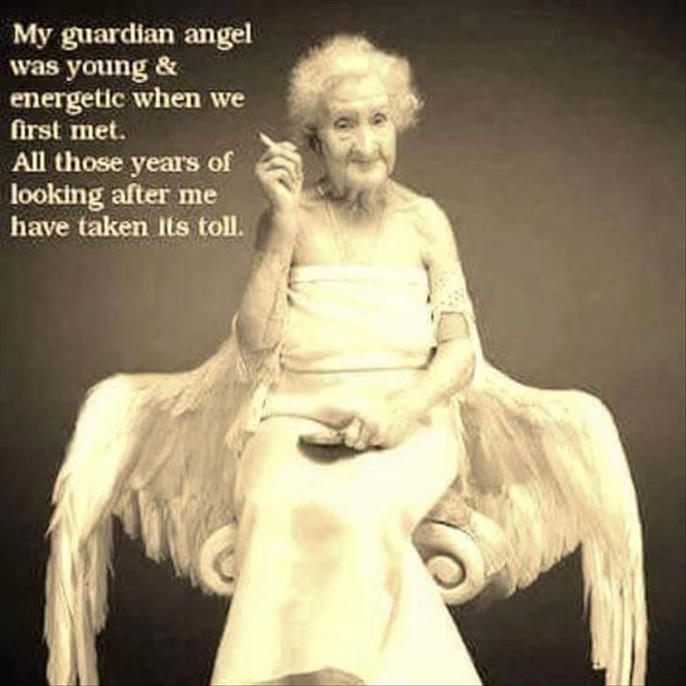 funny angel quotes