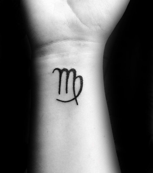 virgo logo tattoo