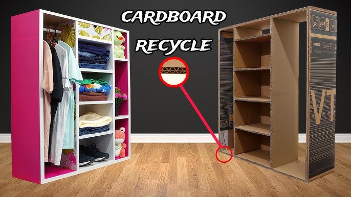 cardboard closet organizer