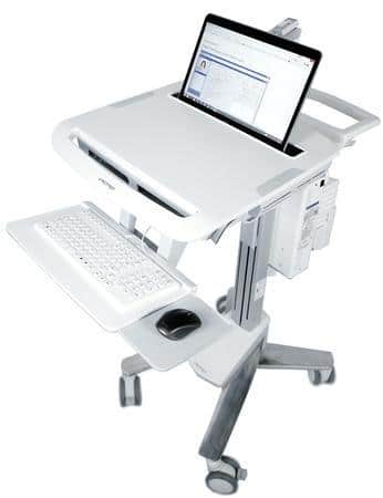 laptop cart on wheels