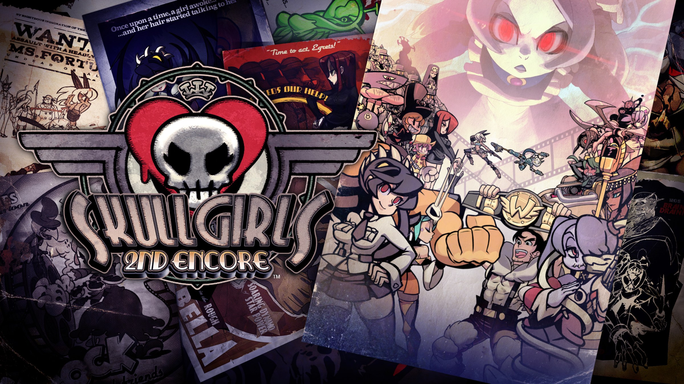 skullgirls 2nd encore