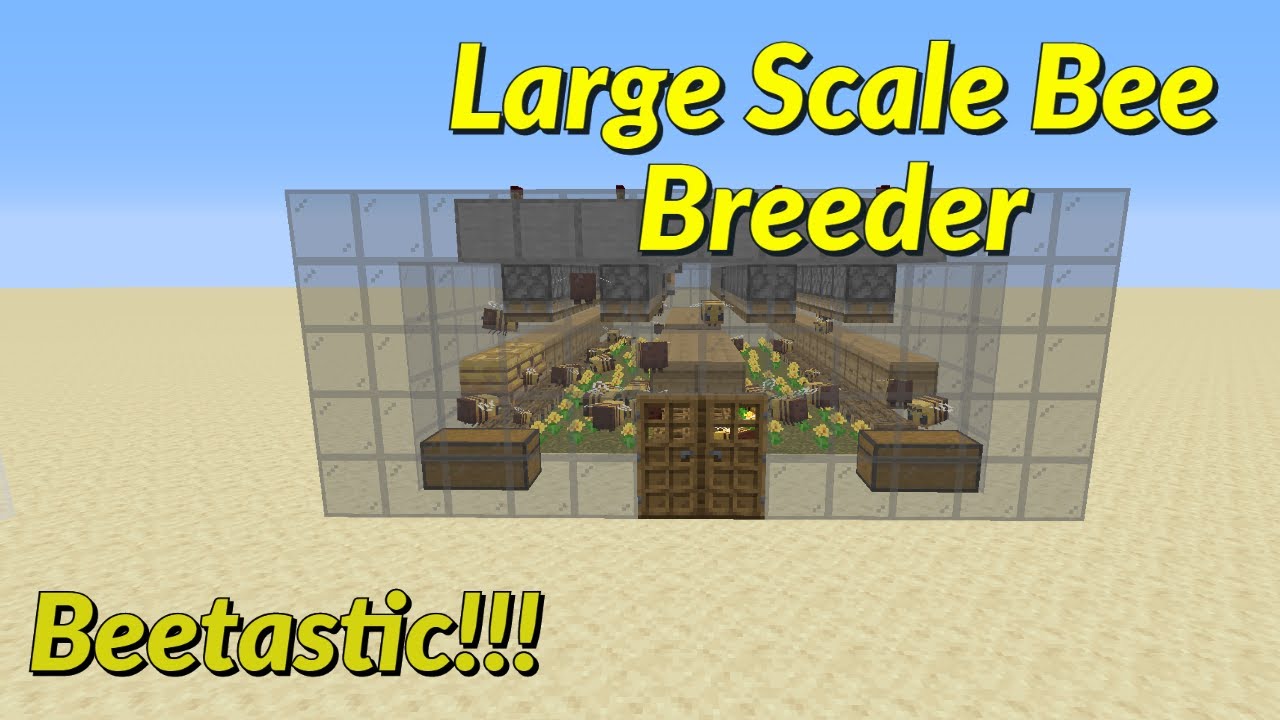 minecraft bee breeding