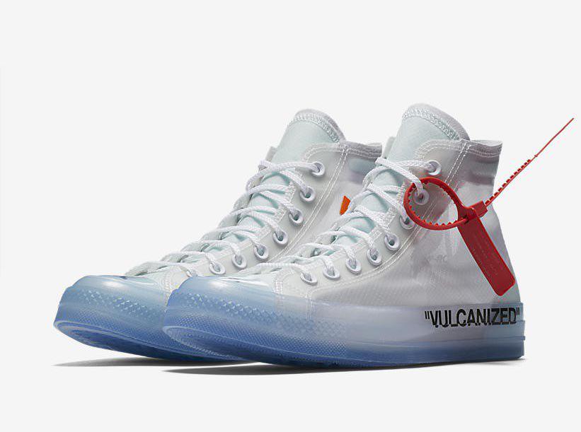 vulcanized off white converse