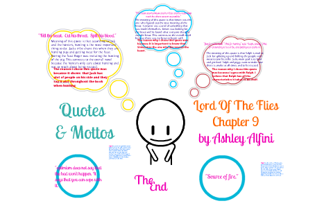 lord of the flies chapter 9 quotes