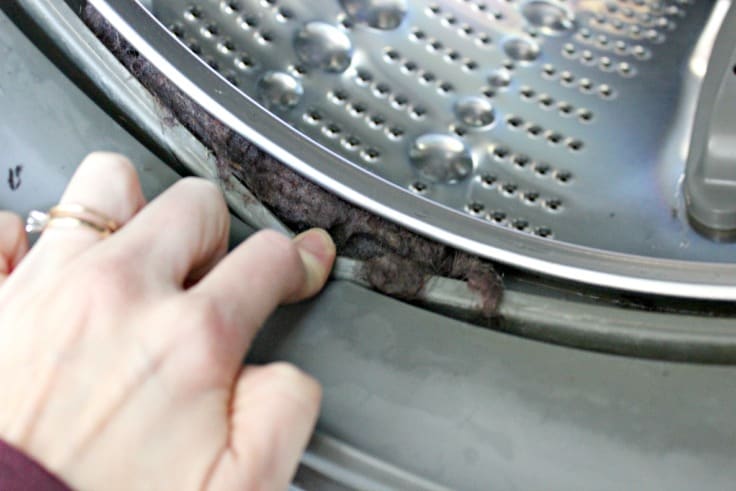how to clean lg front load washer
