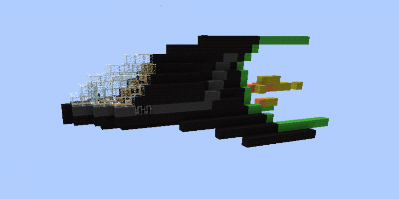 spaceship minecraft