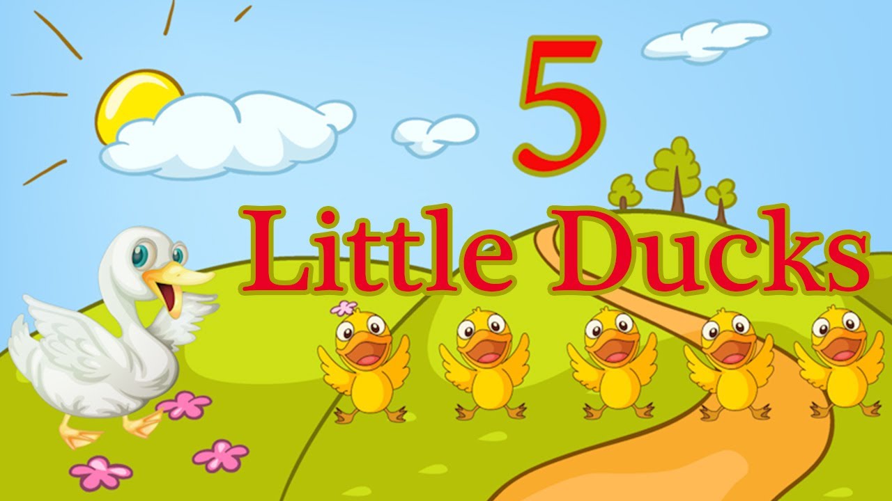 five little ducks song