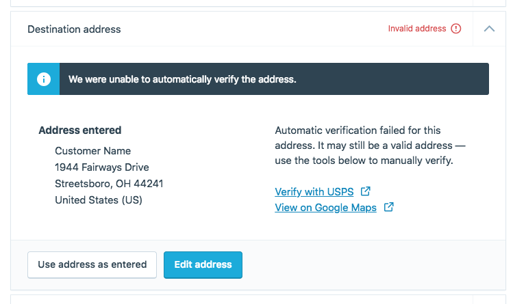 usps.com address verification